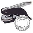 E11-CO - E11-Colorado Notary Pocket Embosser
1-1/2" Diameter