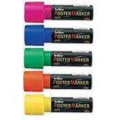 30mm Chisel Poster Markers Sold Individually