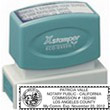 N14-CA - N14-California Notary
Xstamper Pre-Inked Stamp
5/8" x 2-7/16"