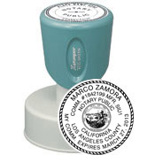 N53-California Notary<br>Round Stamp<br>1-9/16" Diameter